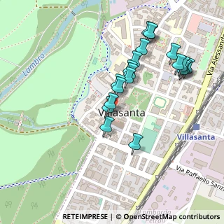 Mappa Via F. Confalonieri, 20852 Villasanta MB, Italia (0.237)