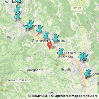 Mappa Via Lungo Agno Don Antonio San Martin, 36078 Cornedo Vicentino VI, Italia (2.75231)