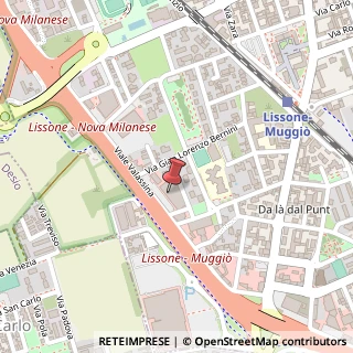 Mappa Via Nuova Valassina, 214, 20851 Lissone, Monza e Brianza (Lombardia)