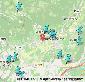 Mappa Via Ciro Pollini, 37013 Caprino Veronese VR, Italia (2.7275)