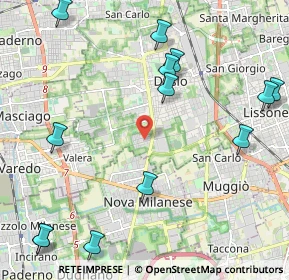 Mappa Via S. Vincenzo Dè Paoli, 20832 Desio MB, Italia (2.76308)