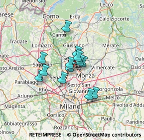 Mappa Via S. Vincenzo Dè Paoli, 20832 Desio MB, Italia (9.07462)