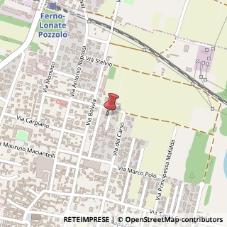 Mappa Via del Carso, 15, 21015 Lonate Pozzolo, Varese (Lombardia)
