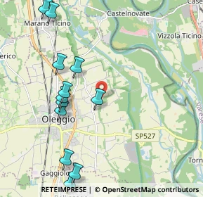 Mappa Via Borzighella, 28047 Oleggio NO, Italia (2.35)