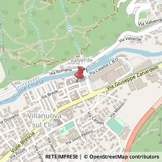 Mappa Piazza Bianchi, 2, 25089 Villanuova sul Clisi, Brescia (Lombardia)