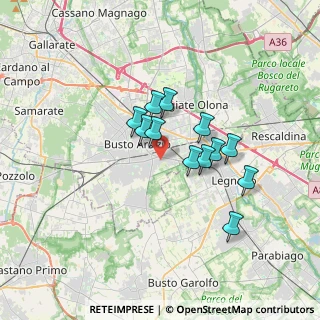 Mappa Via Asolo, 21052 Busto Arsizio VA, Italia (2.59417)