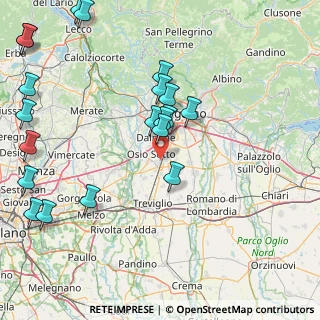 Mappa Via Principe Amedeo, 24040 Verdellino BG, Italia (20.7135)