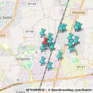 Mappa Via Giuseppe Verdi, 24040 Verdellino BG, Italia (0.838)