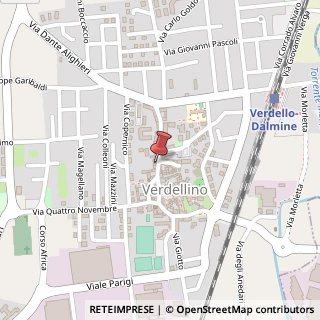 Mappa Via Principe Amedeo, 7, 24040 Verdellino, Bergamo (Lombardia)