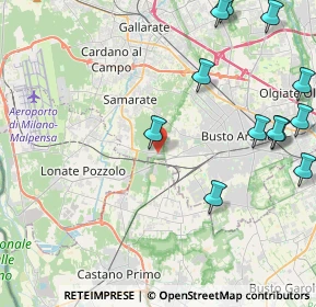 Mappa Via Monteberico, 21017 Cascina Elisa VA, Italia (5.82538)