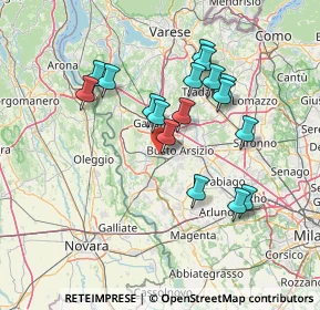 Mappa Via Monteberico, 21017 Cascina Elisa VA, Italia (12.96471)