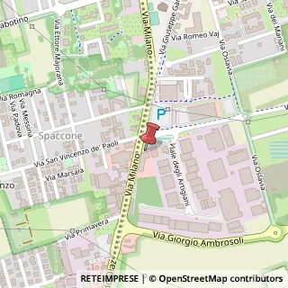 Mappa Via Milano, 24, 20832 Desio, Monza e Brianza (Lombardia)