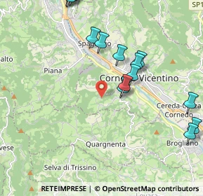 Mappa Via Cason, 36073 Cornedo Vicentino VI, Italia (2.52813)