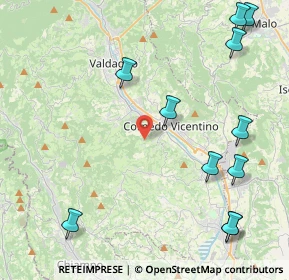 Mappa Via Cason, 36073 Cornedo Vicentino VI, Italia (5.52091)