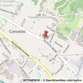 Mappa Via Enrico Mattei, 97, 25062 Concesio, Brescia (Lombardia)