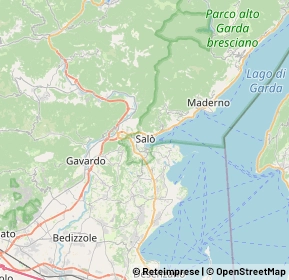 Mappa 25087 Salò BS, Italia (5.5365)
