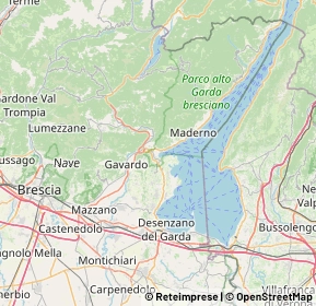 Mappa 25087 Salò BS, Italia (20.11)