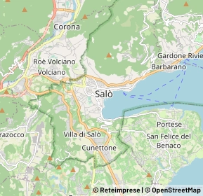 Mappa 25087 Salò BS, Italia (1.543)