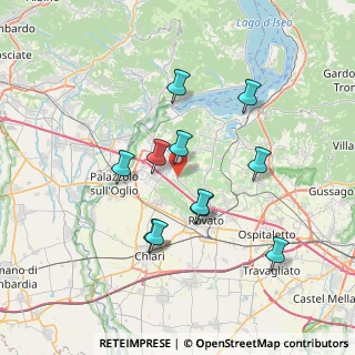 Mappa Via Don S. Fantoni, 25030 Erbusco BS, Italia (6.45818)