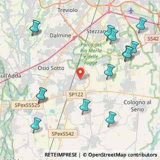 Mappa Via Alessandro Manzoni, 24049 Verdello BG, Italia (5.60071)