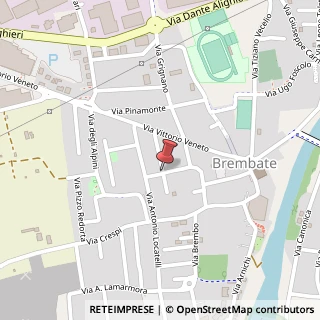 Mappa Via XXV Aprile, 25, 24041 Brembate BG, Italia, 24041 Brembate, Bergamo (Lombardia)