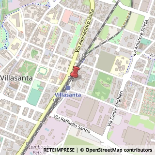 Mappa Via Benvenuto Cellini, 19, 20852 Villasanta, Monza e Brianza (Lombardia)