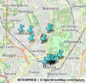 Mappa Via Don L. Sturzo, 20854 Vedano Al Lambro MB, Italia (1.7485)