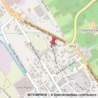 Mappa Via monte grappa 2, 28074 Ghemme, Novara (Piemonte)