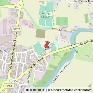 Mappa Via Belvedere, 37, 31032 Casale sul Sile, Treviso (Veneto)