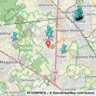 Mappa Paolo 1, 21040 Uboldo VA, Italia (3.08375)