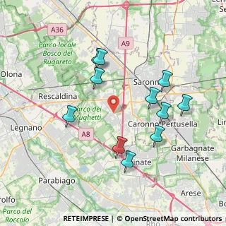 Mappa Paolo 1, 21040 Uboldo VA, Italia (3.69455)