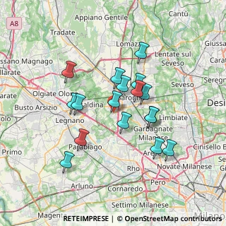 Mappa Paolo 1, 21040 Uboldo VA, Italia (6.03353)