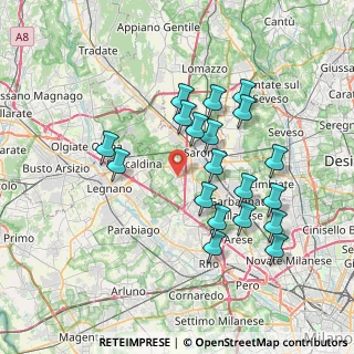 Mappa Paolo 1, 21040 Uboldo VA, Italia (7.01579)