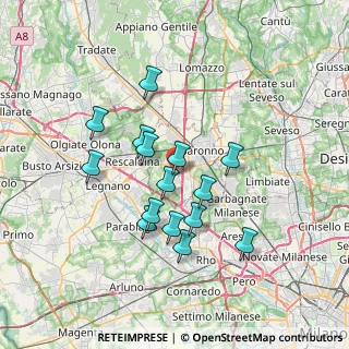 Mappa Paolo 1, 21040 Uboldo VA, Italia (6.08533)