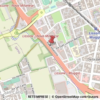Mappa Strada Nuova Valassina, 206, 20851 Lissone, Monza e Brianza (Lombardia)