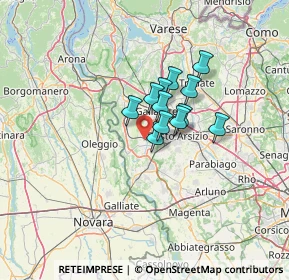 Mappa Via Pellico, 21015 Lonate Pozzolo VA, Italia (7.84917)