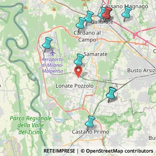 Mappa Via Pellico, 21015 Lonate Pozzolo VA, Italia (5.33091)