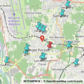 Mappa Via Pellico, 21015 Lonate Pozzolo VA, Italia (2.37538)