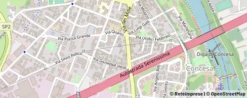 Mappa Trezzo sull'Adda