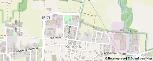 Mappa Roncello