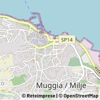 Mapa Muggia