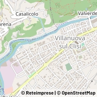 Térkép Villanuova sul Clisi