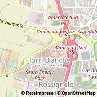 Mapa Vimercate