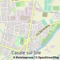 Hartă Casale sul Sile