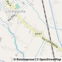 Mapa Loreggia