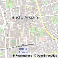 Mapa Busto Arsizio