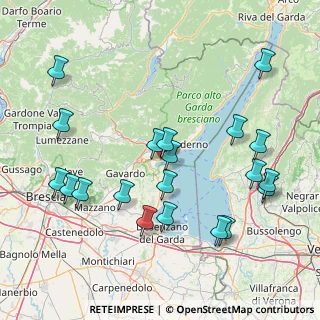 Mappa Viale Angelo Landi, 25087 Salò BS, Italia (17.6995)