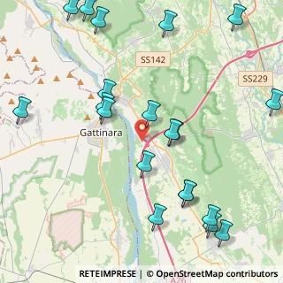 Mappa Strada della Crocietta, 28078 Romagnano Sesia NO, Italia (5.2905)