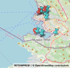 Mappa S.da per Lazzaretto, 34015 Muggia TS, Italia (3.78067)