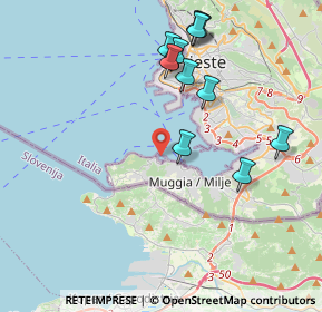 Mappa S.da per Lazzaretto, 34015 Muggia TS, Italia (4.07364)